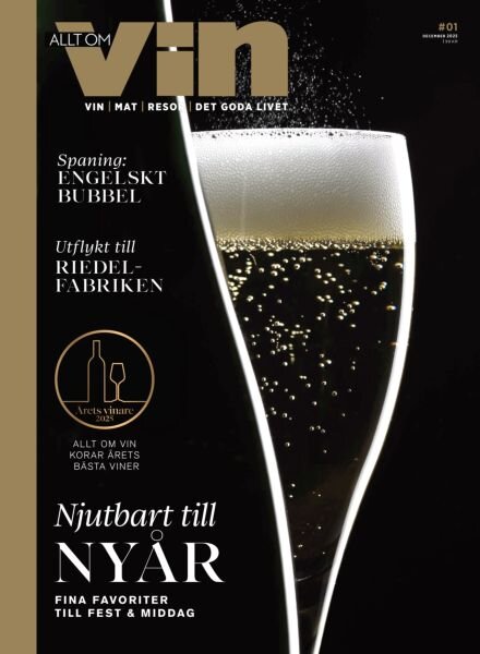Allt om vin – December 2025 Cover