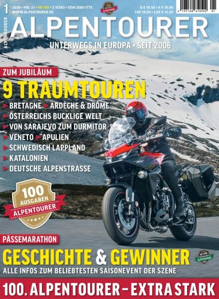 Alpentourer – Dezember 2025 Cover