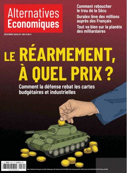 Alternatives economiques – Decembre 2025 Cover