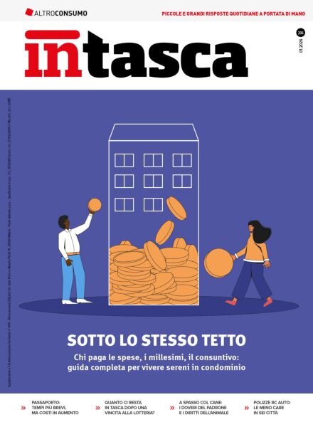 Altroconsumo InTasca – Gennaio 2026 Cover