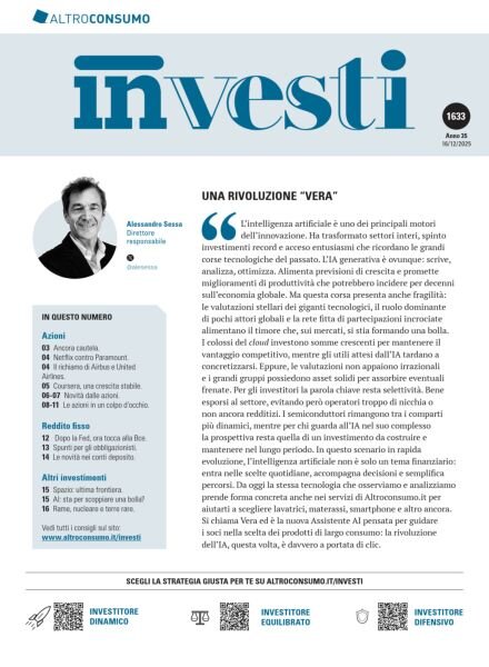Altroconsumo Investi -16 Dicembre 2025 Cover