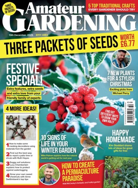 Amateur Gardening – 13 December 2025 Cover