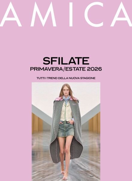Amica – Sfilate – Primavera-Estate 2026 Cover