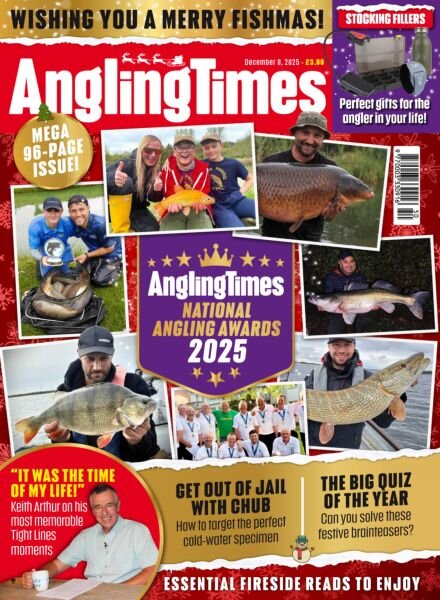 Angling Times – 9 December 2025 Cover