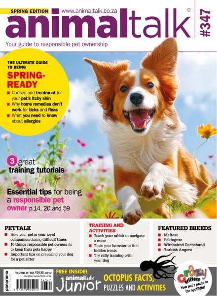 Animaltalk Magazine – Issue 347 Spring 2024 Cover