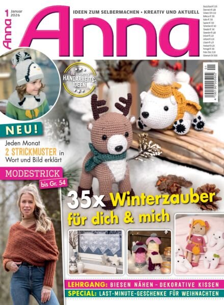 Anna Germany – Januar 2026 Cover