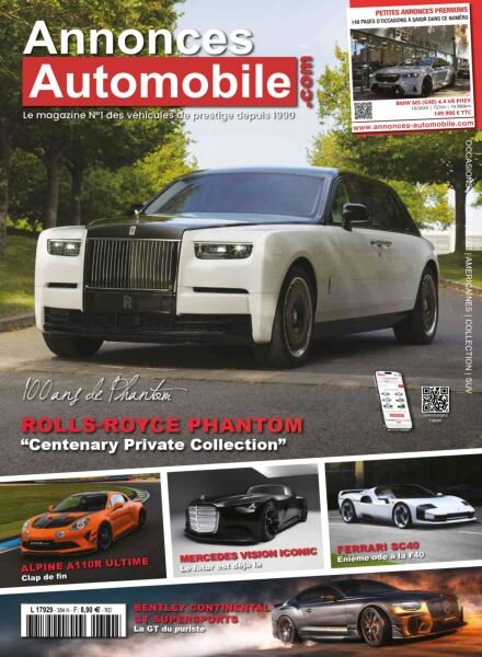 Annonces Automobile – N 384 2025 Cover