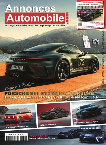 Annonces Automobile – N 385 2026 Cover