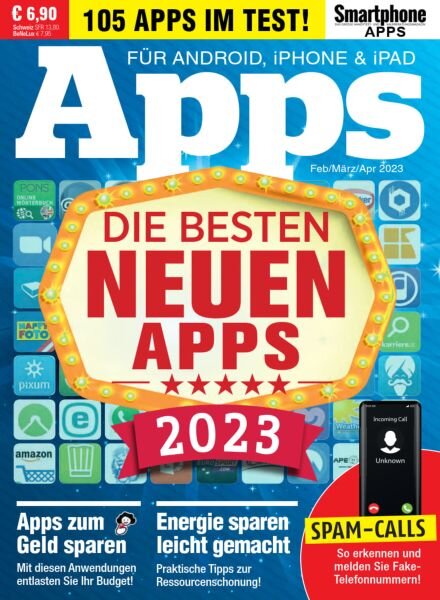 Apps Magazin – Februar-Marz-April 2023 Cover