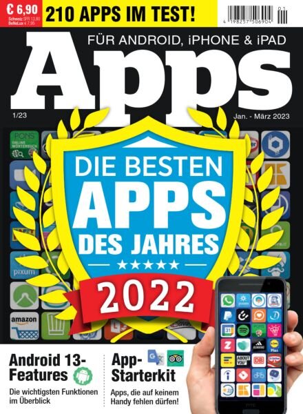 Apps Magazin – Januar-Marz 2023 Cover