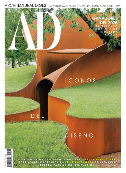 Architectural Digest Mexico – Noviembre 2025 Cover