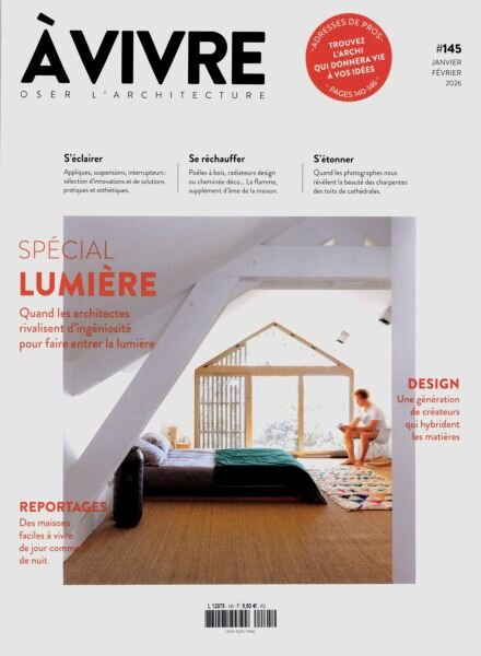 Architectures a vivre – Janvier-Fevrier 2026 Cover