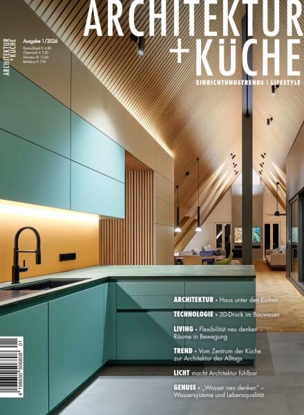 Architektur + Kuche – Nr 1 2026 Cover