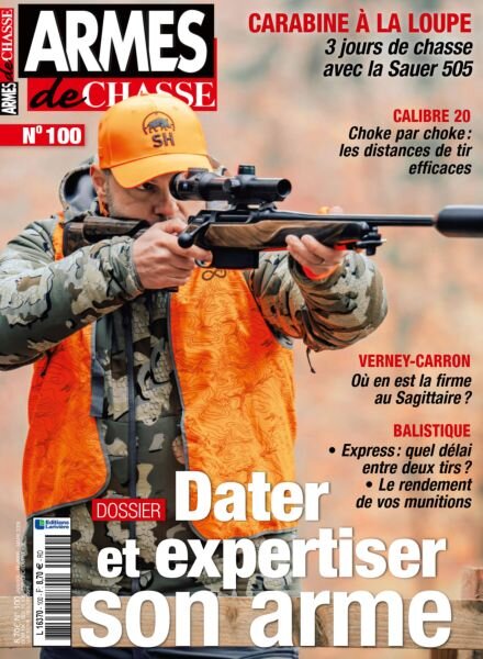 Armes de Chasse – Janvier-Fevrier-Mars 2026 Cover