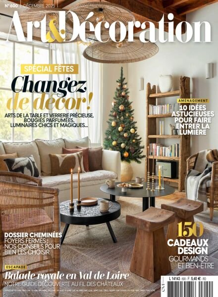 Art & Decoration – Decembre 2025 Cover