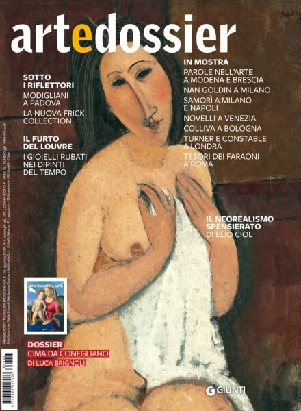 Art e Dossier – Gennaio 2026 Cover
