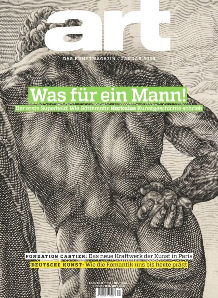 Art Magazin – Januar 2026 Cover