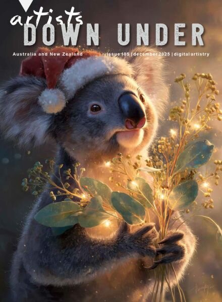 Artists Down Under – December 2025 Cover