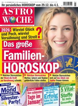 Astrowoche – 23 Dezember 2025