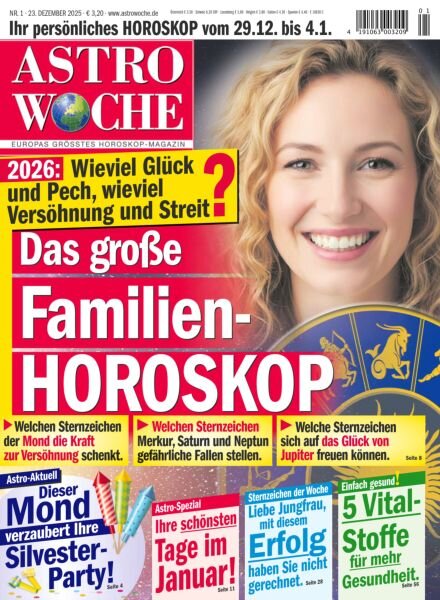 Astrowoche – 23 Dezember 2025 Cover