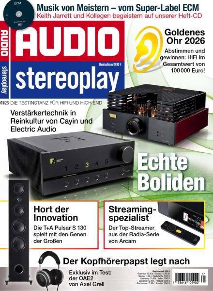 Audio Stereoplay – Januar 2026 Cover