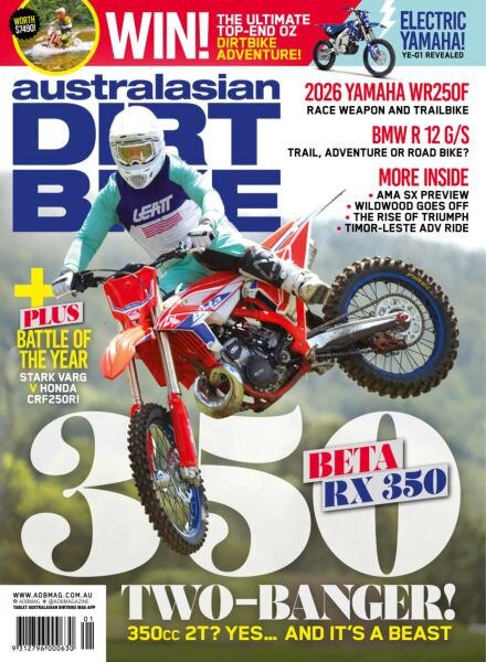 Australasian Dirt Bike – Issue 555 2025 Cover