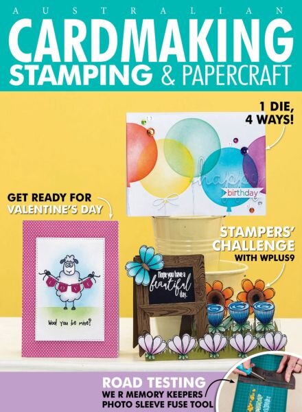 Australian Cardmaking Stamping & Papercraft – Volume 29 Issue 3 2025 Cover