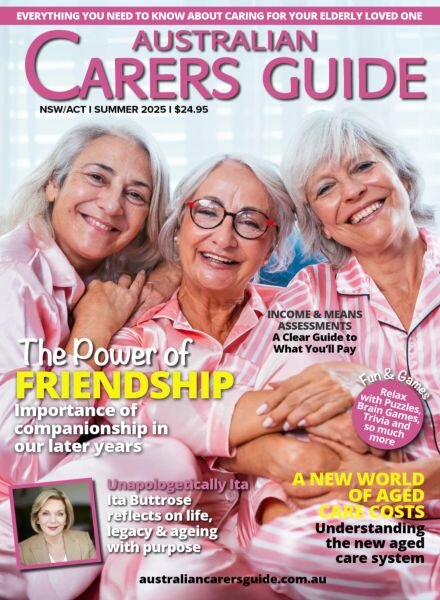 Australian Carers Guide NSW-ACT – Summer 2025 Cover