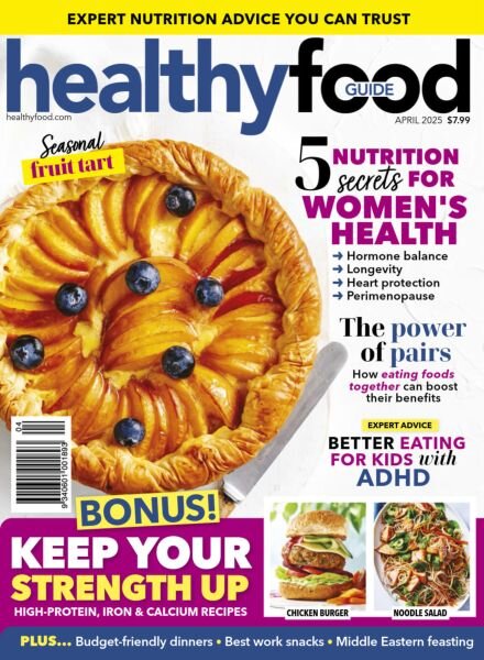 Australian Healthy Food Guide – April 2025 Cover
