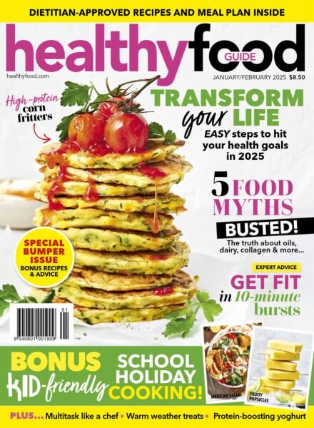 Australian Healthy Food Guide – January-February 2025 Cover