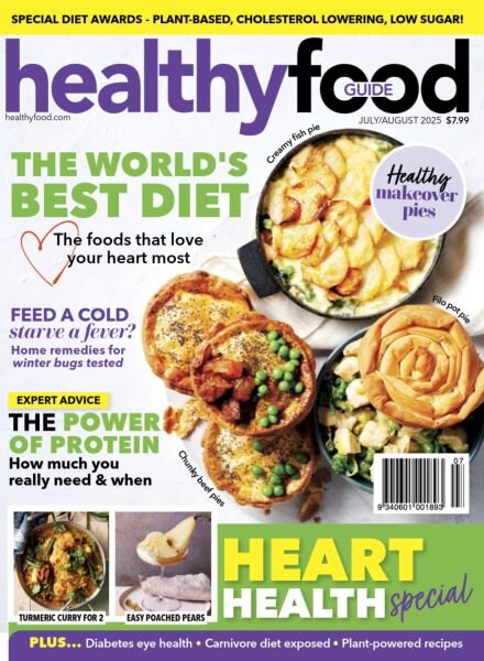 Australian Healthy Food Guide – July-August 2025 Cover