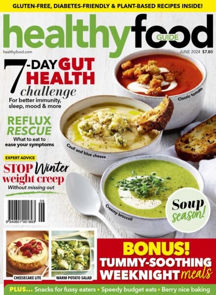 Australian Healthy Food Guide – June 2024 Cover