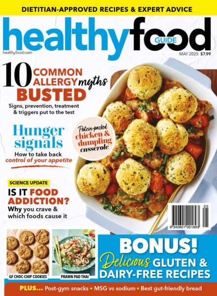 Australian Healthy Food Guide – May 2025 Cover