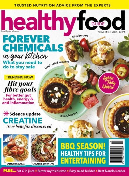 Australian Healthy Food Guide – November 2025 Cover