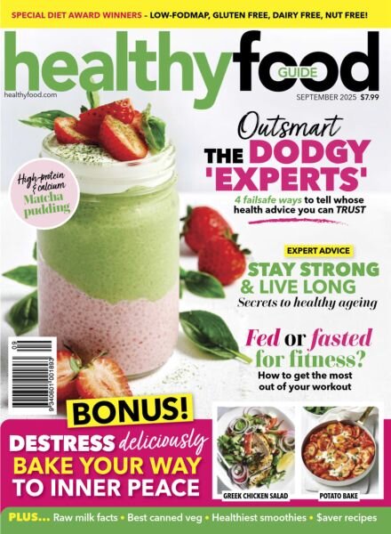 Australian Healthy Food Guide – September 2025 Cover