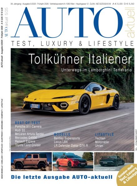 Auto Aktuell – 18 Dezember 2025 Cover