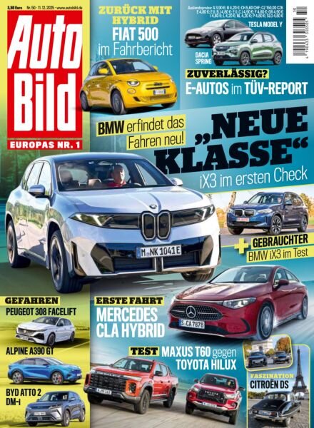 Auto Bild Germany – 11 Dezember 2025 Cover