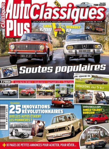 Auto Plus Classiques – Decembre 2025 – Janvier 2026 Cover