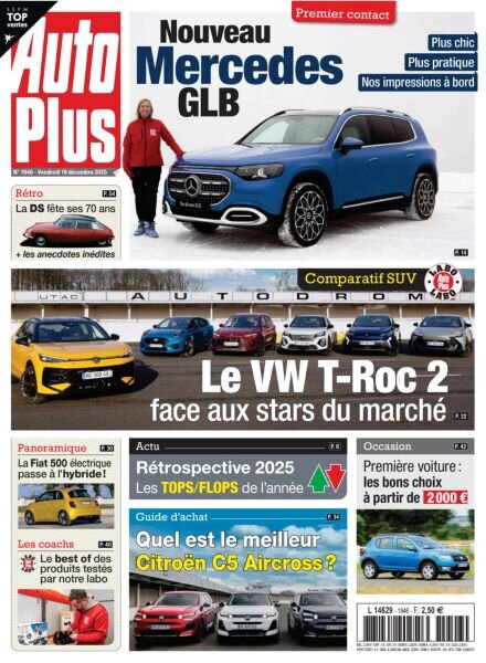 Auto Plus France – 19 Decembre 2025 Cover