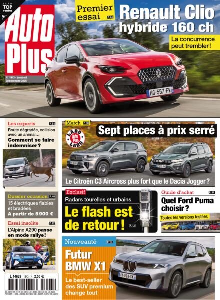 Auto Plus France – 28 Novembre 2025 Cover