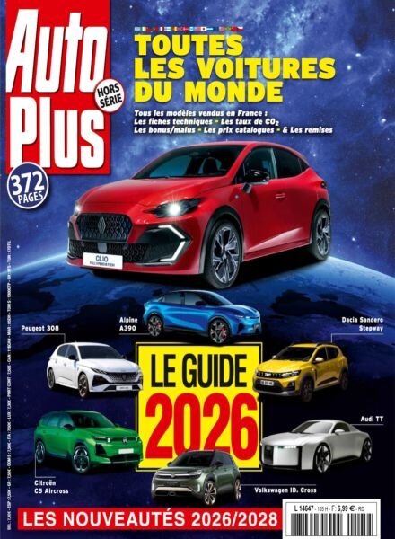Auto Plus France – Hors-Serie N 105 – 20 Decembre 2025 Cover