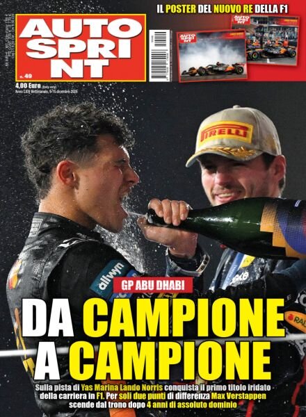 Auto Sprint – 9 Dicembre 2025 Cover