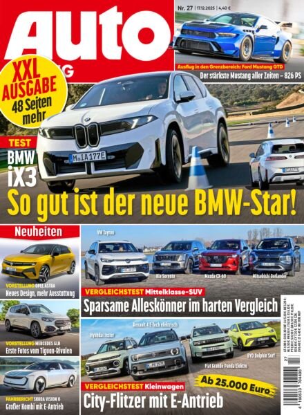 Auto Zeitung – 17 Dezember 2025 Cover