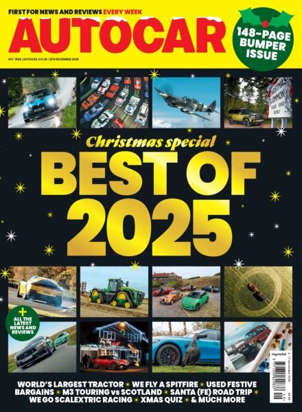 Autocar UK – 3 December 2025 Cover