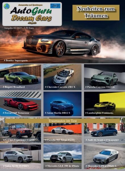AutoGuru Spezial – Dream Car Nr 2 2025 Cover