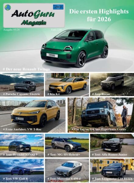 Autoguruat Magazin – Dezember 2025 Cover