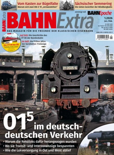 Bahn Extra – Januar-Februar 2026 Cover