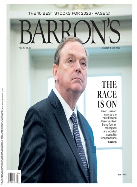 Barron’s – December 15 2025 Cover