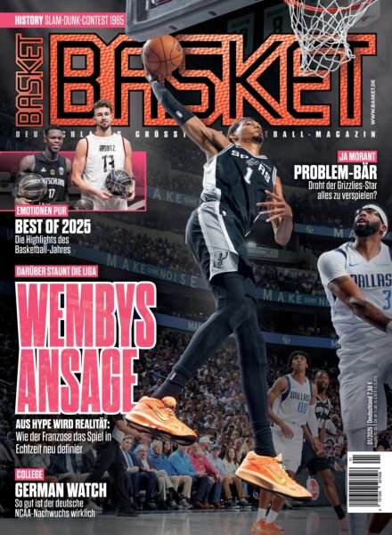 Basket Germany – Januar 2026 Cover