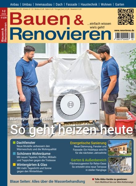 Bauen & Renovieren – Januar-Februar 2026 Cover